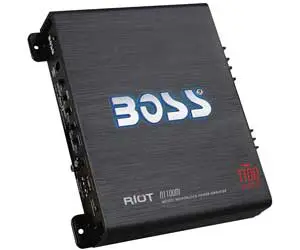 BOSS Riot R1100M Mosfet Monoblock Power 1100 Watts Amplifier Review