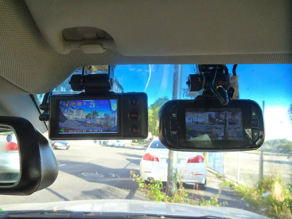 Multiple Dash Cam Screens